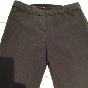 Dressy, charcoal grey slacks